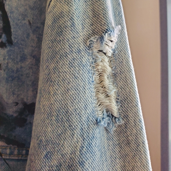 Special Hype destroyed denim jacket - Picture 5 of 8